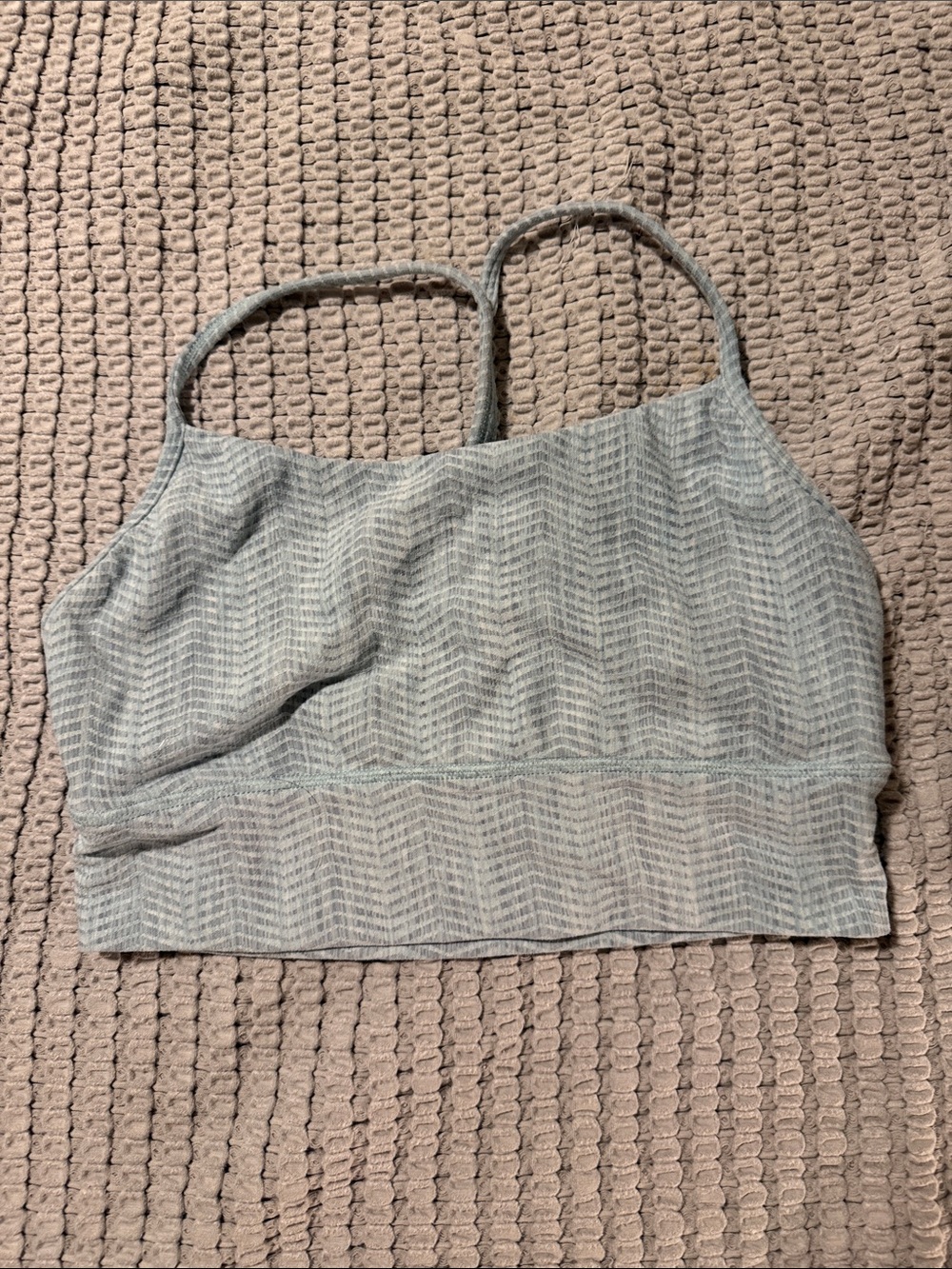 Peak flex sports bra spruce
